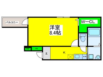 間取図 フジパレス堺石津川ノース