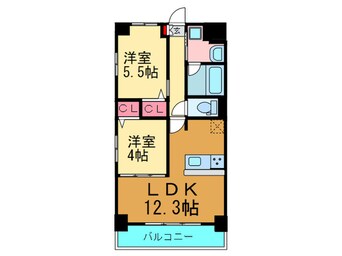 間取図 ヴィルヌーブS・K・H