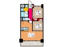 ヴィルヌーブS・K・Hの間取図