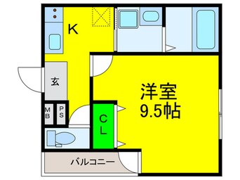 間取図 フジパレス堺石津川サウス