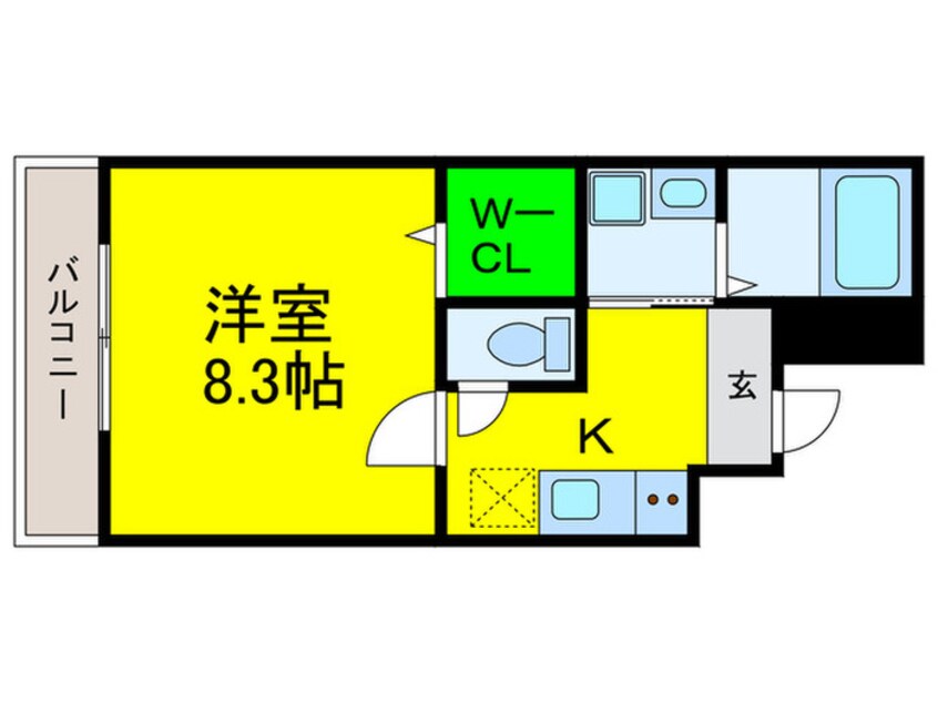 間取図 フジパレス堺石津川サウス