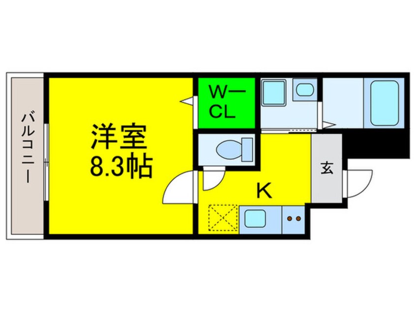 間取図 フジパレス堺石津川サウス