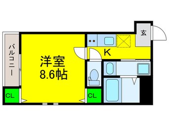 間取図 フジパレス堺石津川サウス