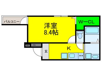 間取図 フジパレス堺石津川サウス