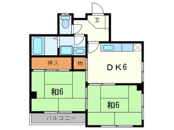 間取図 パ－クサイドビル