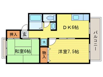 間取図 エンゼルハイム桂川