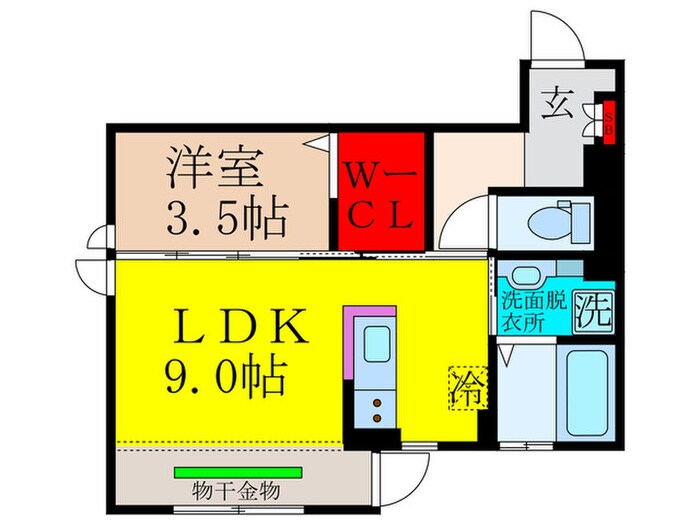間取り図 リベーラ辻Ⅱ