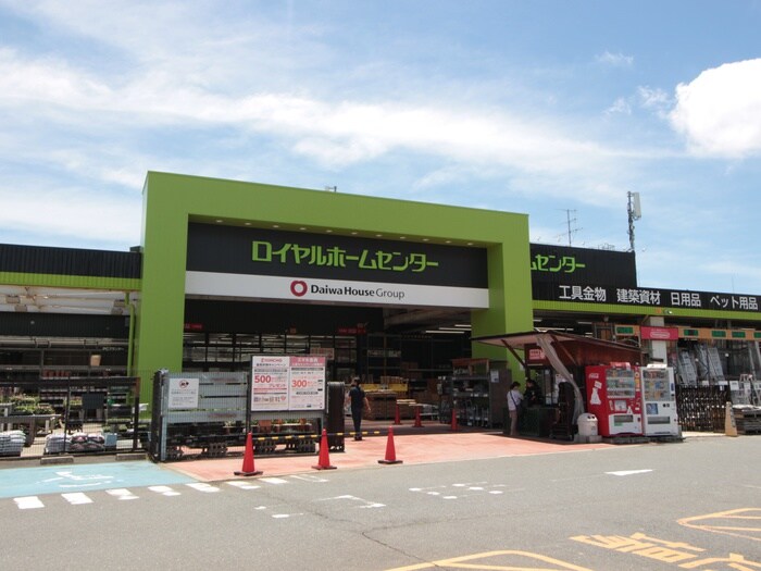 ロイヤルホームセンター(電気量販店/ホームセンター)まで700m リベーラ辻Ⅱ