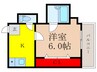 フォアール中村町 1Kの間取り