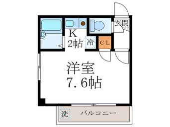 間取図 ヴィラエスポワⅡ