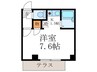 ヴィラエスポワⅡ 1Kの間取り