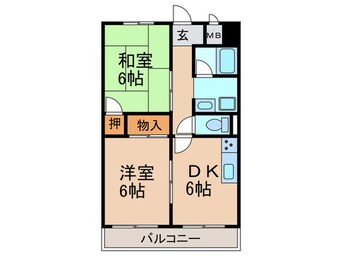 間取図 レジデンス・さもと