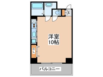 間取図 エルミタ－ジュ難波南Ⅱ