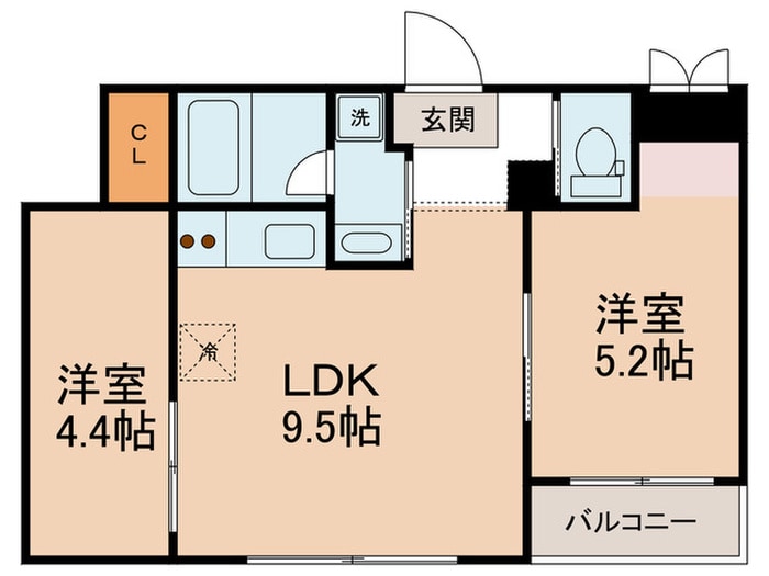 間取り図 ＰＲＩＯＲ　ＬＩＢＥＲＴＡ