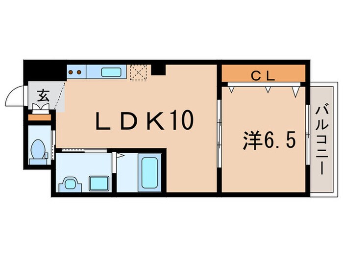 間取り図 ＰＲＩＯＲ　ＬＩＢＥＲＴＡ