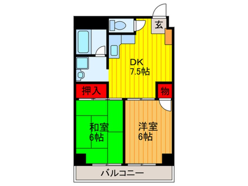 間取図 パークリッジ現代