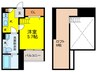 Ｌｏｆｔ　ＭＤ 1Rの間取り