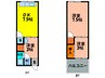 川西市中央町貸家 3DKの間取り
