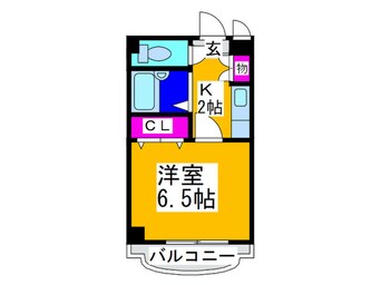 間取図 宮ノ前ハイツ