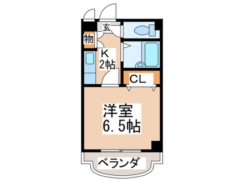 間取図 宮ノ前ハイツ