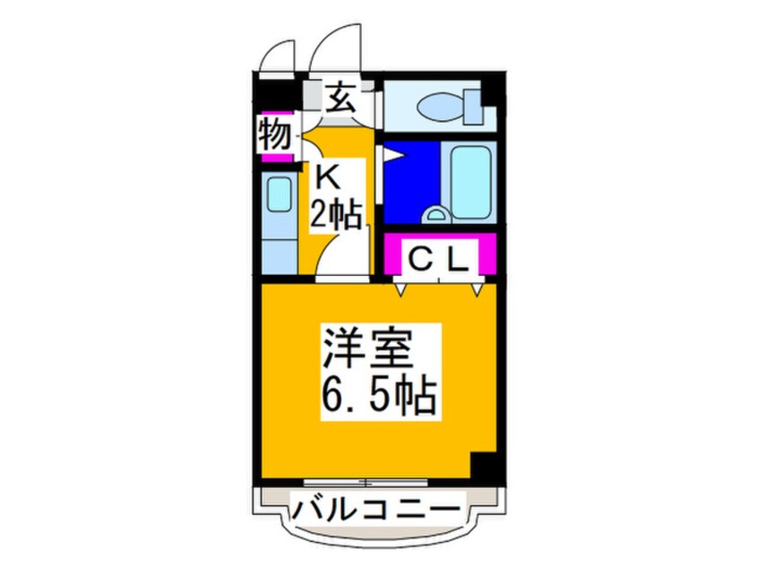 間取図 宮ノ前ハイツ