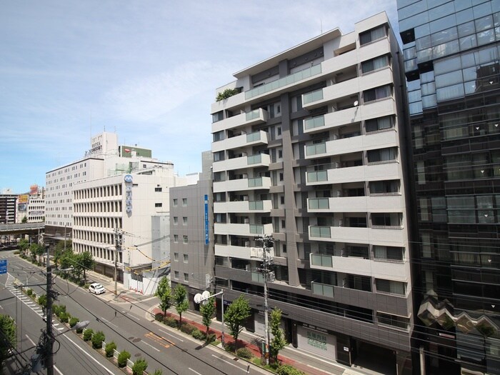 室内からの展望 コート西中島