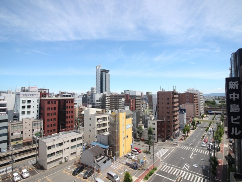 室内からの展望 コート西中島