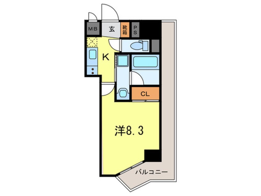 間取図 solcerejeira西宮