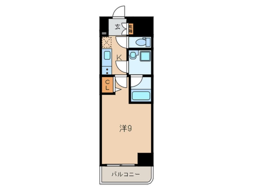 間取図 solcerejeira西宮
