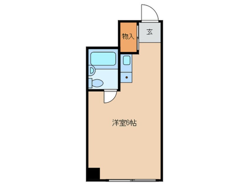 間取図 パティオ林