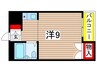 前川ﾏﾝｼｮﾝ２号館 1Rの間取り