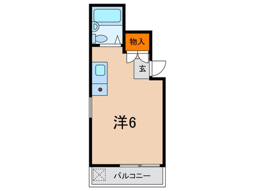 間取図 六甲トワニハイツ