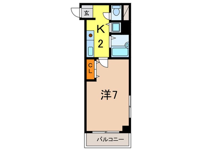 間取り図 クレ－ル仁川