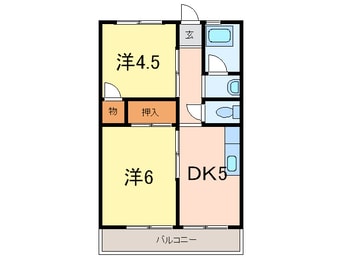 間取図 マンション藤