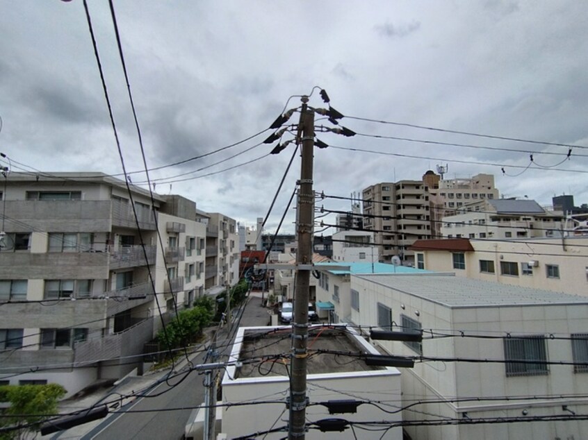 室内からの展望 マンション藤