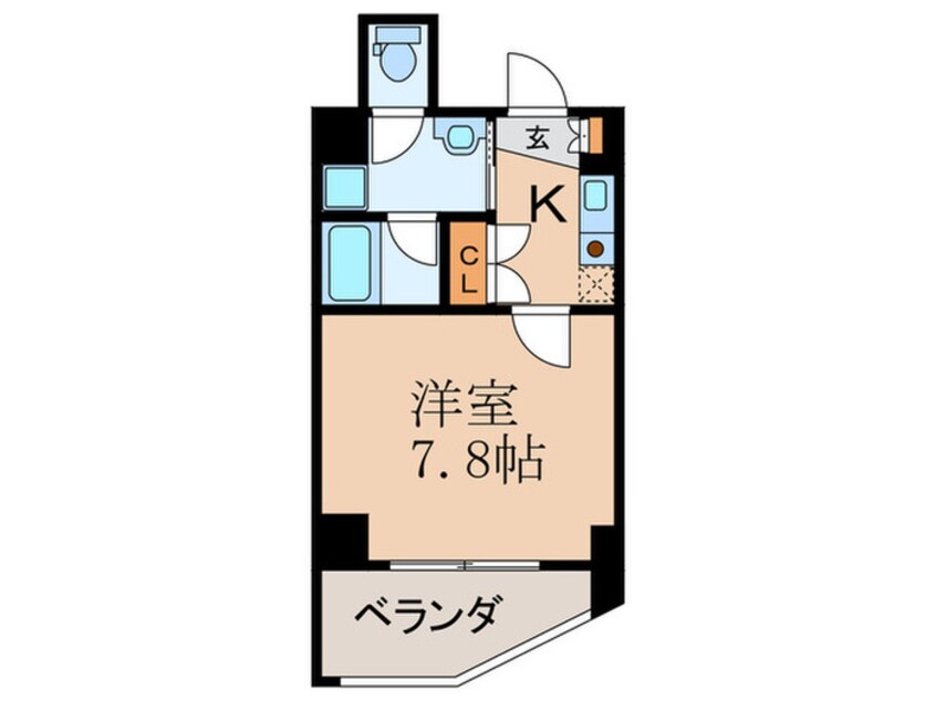 間取図 ウィンベル同心１丁目