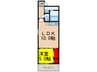 フジパレス淡路Ⅱ番館 1LDKの間取り