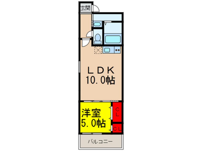 間取図 フジパレス淡路Ⅱ番館