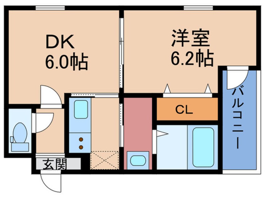 間取図 フジパレス淡路Ⅱ番館