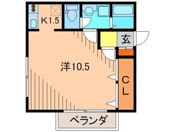 間取図 フィエルテ宝塚