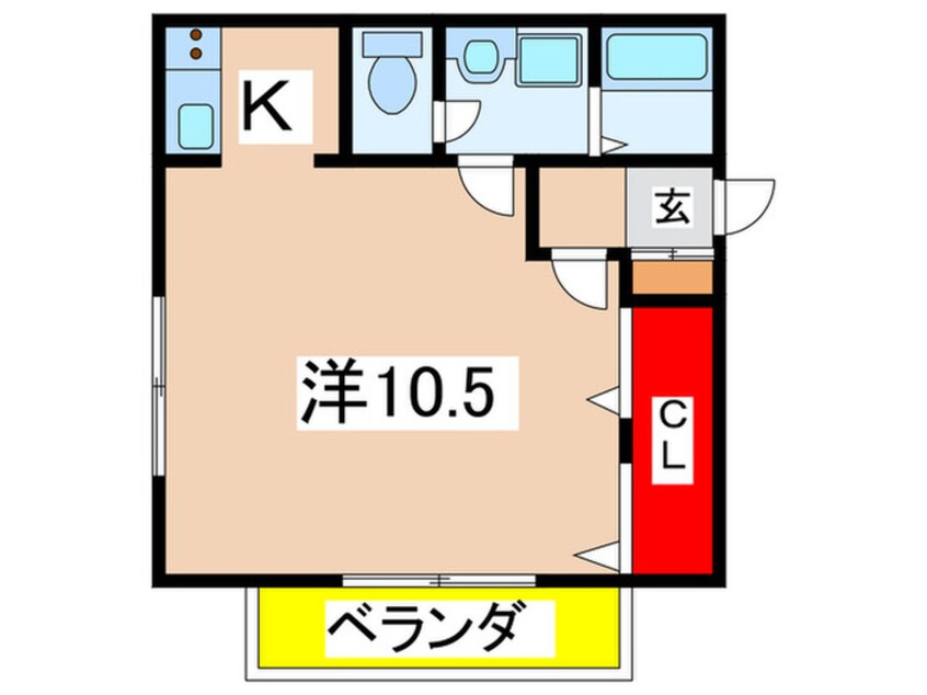 間取図 フィエルテ宝塚