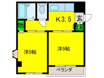 間取図 フレンドハイツ