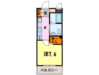 間取図 ヴィアノ大谷町