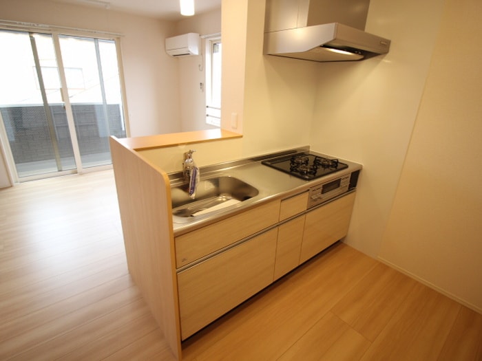 キッチン グリーンコート