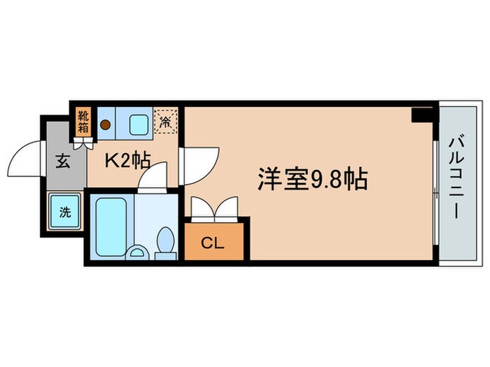 間取り図 カレッジハウス奥井