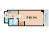 カレッジハウス奥井 1Kの間取り