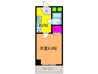 間取図 コーポ福田