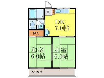 間取図 メゾン村井Ｂ