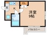 ハイツ宮の森 1Kの間取り