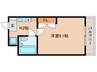 ハイツ宮の森 1Kの間取り
